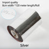 ZONESUN 8cm Hot Foil Stamping Paper Roll for Leather & Packaging Crafts