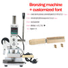 ZONESUN ZS-100 Manual Hot Foil Stamping Machine for Leather & Paper
