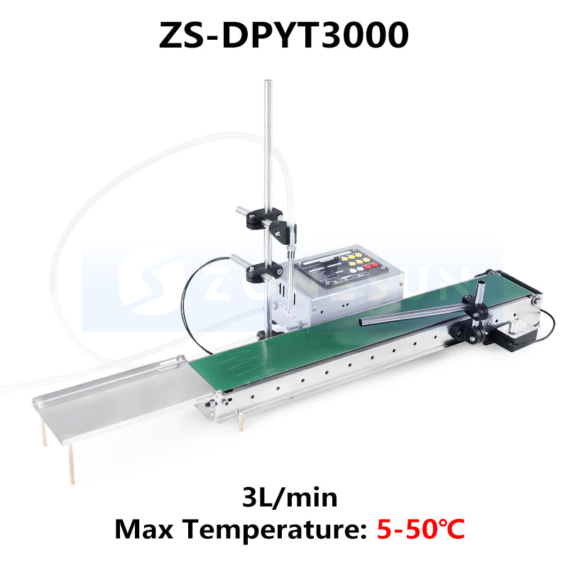 ZONESUN ZS‑DPYT3000 Single Head Heat Resistant Liquid Filling Machine