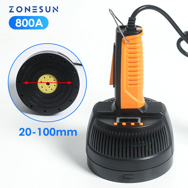 ZONESUN ZS-DL800 Manual Electromagnetic Induction Sealing Machine - 800A / 110V - 800A / 220V