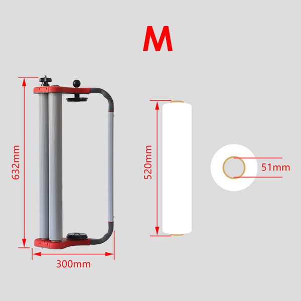 ZONESUN ZS-SFD1 Handheld Stretch Film Wrapping Machine - M