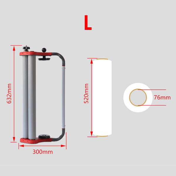 ZONESUN ZS-SFD1 Handheld Stretch Film Wrapping Machine - L