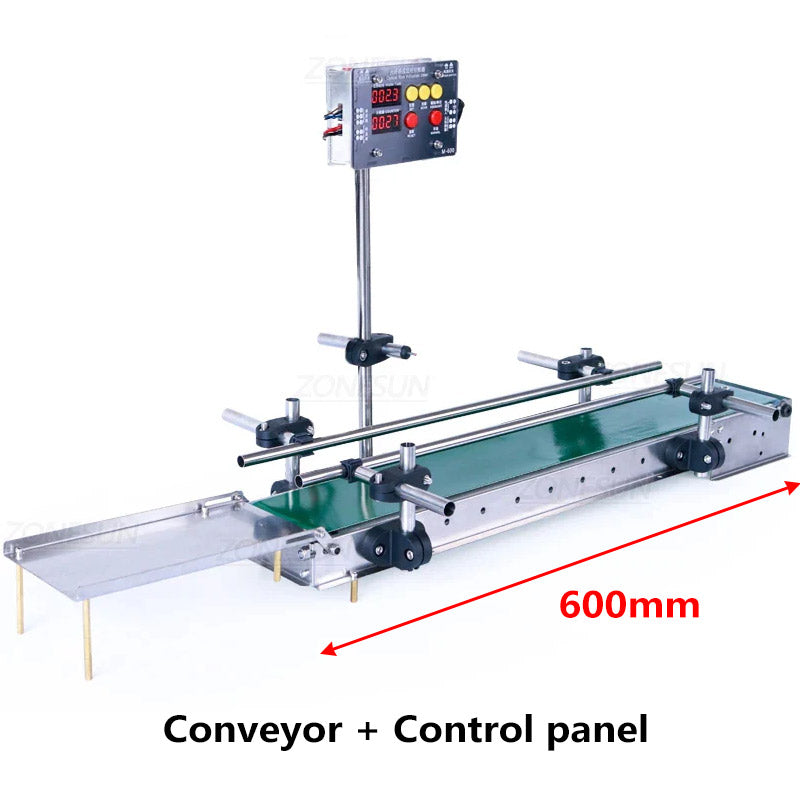 ZONESUN ZS-CBG600 Digital Control Waterproof Conveyor Belt for Filling Line