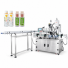 ZONESUN ZS-XGC2 Dual Conveyor Servo Capping Machine for Double-Deck Bottles