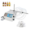 ZONESUN ZS-YTDP6 6 Nozzles Diaphragm Pump Liquid Filling Machine For Perfume Water Juice