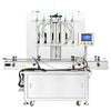 ZONESUN ZS-VTGZ100E Automatic Gravity Liquid Filling Machine with Diving Nozzles for Low Viscosity Liquids