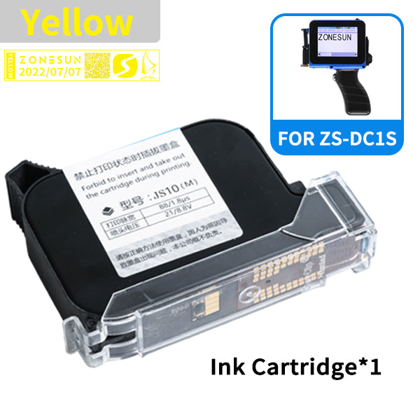 ZONESUN ZS-DC1S Portable Inkjet Printer for Batch Coding & Barcode Labeling