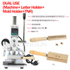 ZONESUN ZS-100 Manual Hot Foil Stamping Machine for Leather & Paper