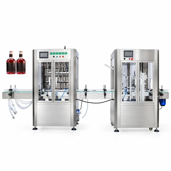 ZONESUN Automatic 6-Head Wine Filling & Corking Machine