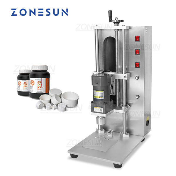 ZONESUN ZS-XGCC2 Semi-Automatic Chuck Capping Machine