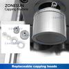 ZONESUN ZS-XGCC2 Semi-Automatic Chuck Capping Machine
