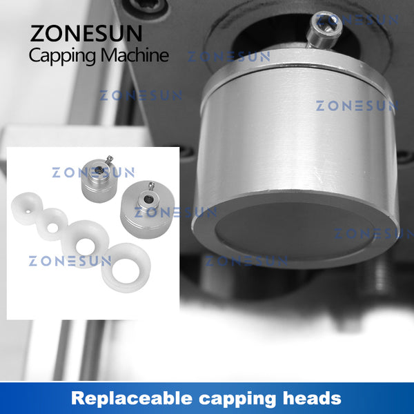 ZONESUN ZS-XGCC2 Semi-Automatic Chuck Capping Machine