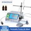 ZONESUN ZS-YTPP1 Single Nozzle Peristaltic Pump Liquid Filling Machine
