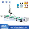 ZONESUN ZS-MPYT600L Automatic Magnetic Pump Liquid Bottle Filling Machine