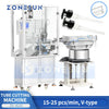 ZONESUN Fully Automatic ZS-JG25 V‑Cut Tube Cutting Machine for Cosmetic Pump Tubes & Sprayer Tubes | Industrial Tube Cutter