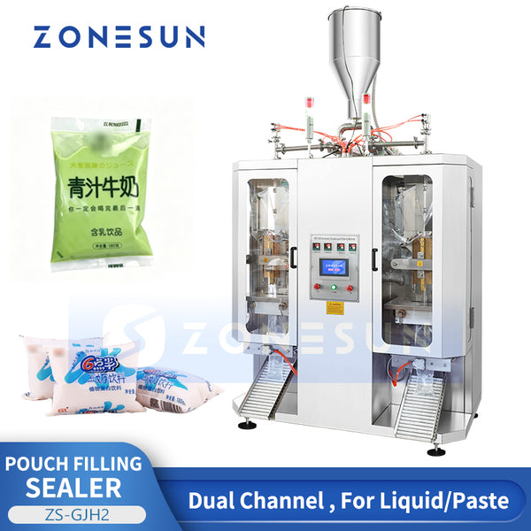 Stand-up pouch filling equipment