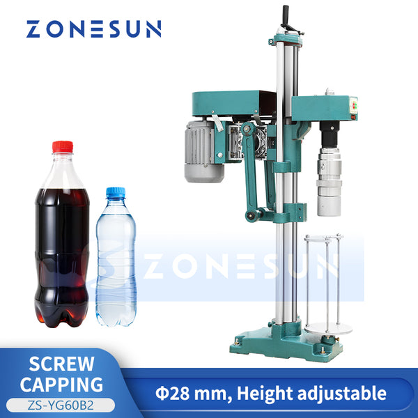 ZS-YG60B2 28 mm bottle screw cap tightening machine