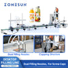 desktop filling and capping line