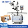 ZONESUN ZS-TB120M Automatic Flat Surface Labeling Machine Boxes Pouches Label Applicator