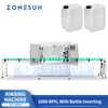 ZONESUN ZS-WB4 High-Speed Automatic Jerry Can Bottle Rinsing Equipment