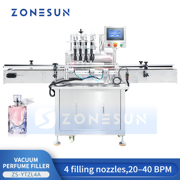 Vacuum perfume filling machine
