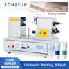 ZONESUN ZS-QDFW125S Ultrasonic Tube Sealing Machine with Cutter & Coder