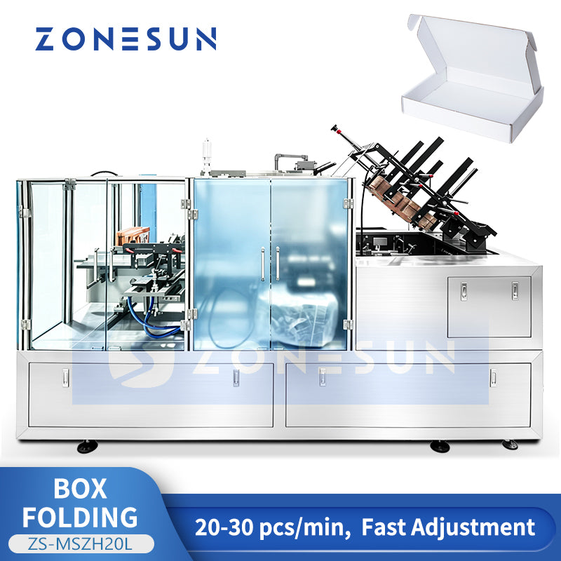 ZONESUN ZS-MSZH20L Automatic Mailer Box Folding and Forming Machine