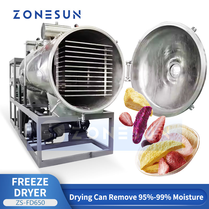 ZONESUN ZS‑FD650 Industrial Commercial Vacuum Freeze Dryer