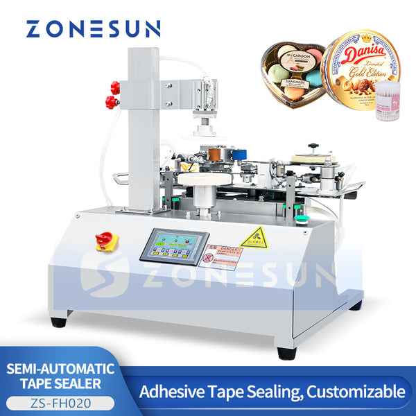ZONESUN ZS-FH020 Semi-automatic Tape Sealer for Boxes and Cases