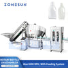 ZONESUN ZS-ULP18 Automatic Rotary Bottle Unscrambler for Plastic Bottles