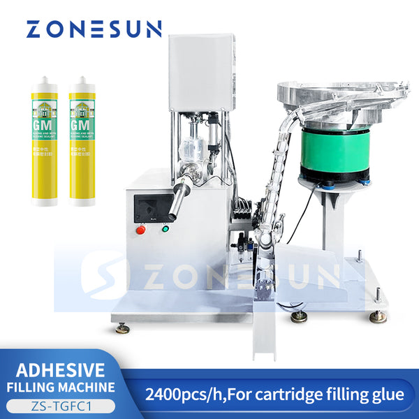 ZONESUN ZS-TGFC1 Automatic Silicone Sealant Filling and Sealing Machine