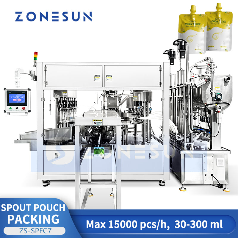 rotary spout pouch filling machine