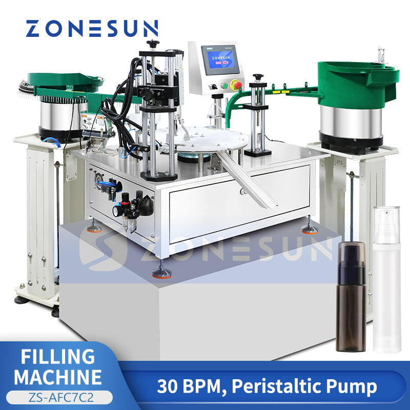 Automatic Small Bottle Filling and Capping Machine