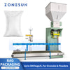 ZONESUN ZS-DCS50 Fully Automatic Bulk Bag Filler Granule Powder Filling Sealing Equipment