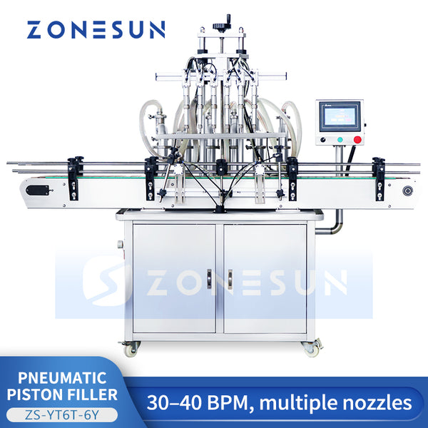  Automatic Liquid Piston Filling Machine