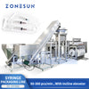 ZONESUN ZS-HYS60 Automatic Syringe Feeding and Pouch Packaging Line