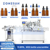 Vial filling and capping machine