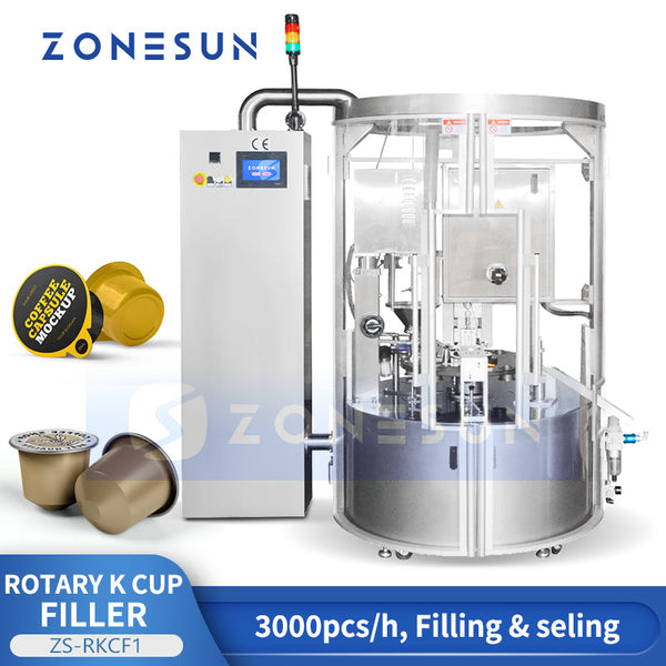 ZONESUN ZS-RKCF1 Rotary K-Cup Filling & Sealing Machine