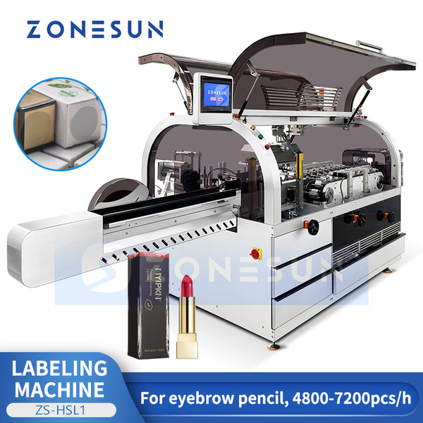 ZONESUN ZS-HSL1 Horizontal Shrink Sleeve Labeling Machine with Heat Shrinking