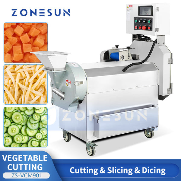ZONESUN ZS-VCM901 Food Cutting Machine for Slicing & Dicing