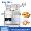 ZONESUN ZS-FK55 Automatic Cardboard Sleeving Machine Food Tray Packaging Equipment