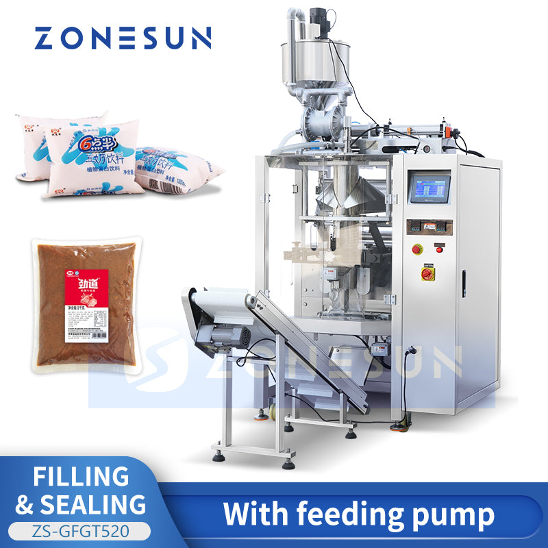 ZONESUN ZS-GFGT520 Automatic Liquid Sachet Filling and Sealing Machine