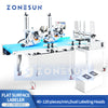 ZONESUN ZS-TB160P2 Automatic Flat Surface Labeling Machine For Carton Box Double Lablel