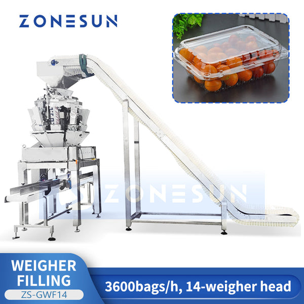 ZONESUN multihead weigher packing machine