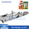 ZONESUN ZS-PM3 Continuous Spray Pasteurization Line for Packaged Foods