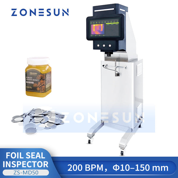 ZONESUN ZS-MD50 Automatic Foil Seal Thermal Imaging Inspection Machine
