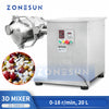 ZONESUN ZS-SBH10 3D Powder Mixing Machine for Dry Powders & Granules