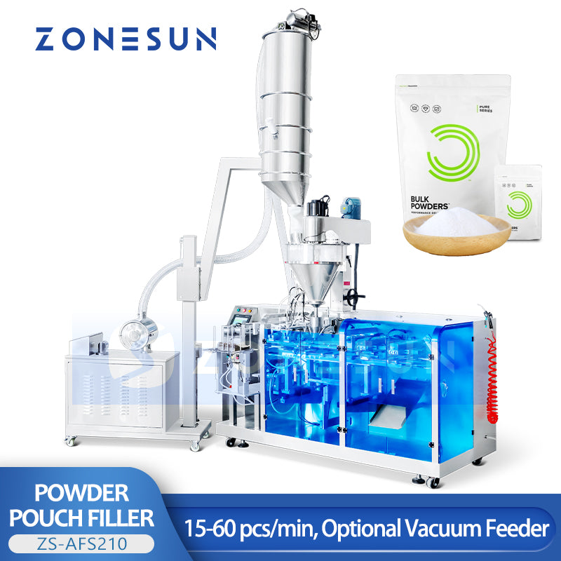 ZONESUN ZS-AFS210 Automatic Powder Pouch Bag Filling Sealing Machine