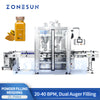 ZONESUN ZS-FM6A Dual Auger Powder Filling & Weighing Machine