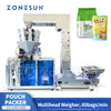 ZONESUN ZS-GW150D Granular Bagging Machine for Food & Chemical Packaging Lines